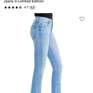 MOTHER Light Blue Flare Jeans